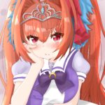 ウマ娘 パズル作って見た。ダイワスカーレット
