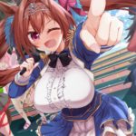 ウマ娘 パズル作って見た。ダイワスカーレット