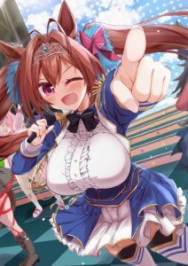 ウマ娘　パズル作って見た。ダイワスカーレット