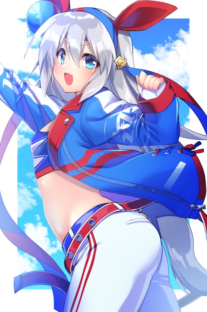 ウマ娘　パズル作って見た。　タマモクロス
