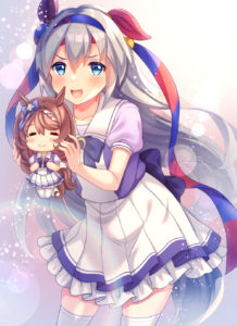 ウマ娘　パズル作って見た。　タマモクロス