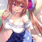 ウマ娘 パズル作って見た。ダイワスカーレット