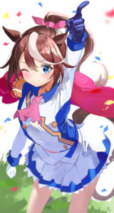 ウマ娘　パズル作って見た。トウカイテイオー