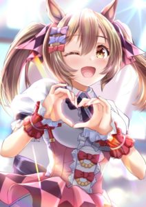 ウマ娘 パズル作って見た。 スマートファルコン