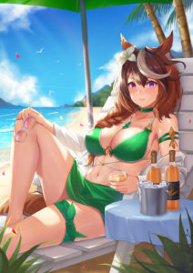 ウマ娘 パズル作って見た。シンボリルドルフ