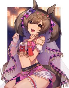 ウマ娘 パズル作って見た。スマートファルコン