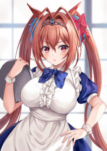 ウマ娘 パズル作って見た。ダイワスカーレット