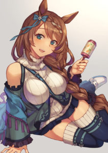 ウマ娘　パズル作って見た。　スーパークリーク