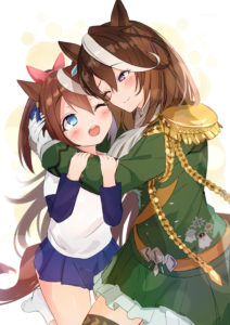 ウマ娘 パズル作って見た。 トウカイテイオー シンボリルドルフ